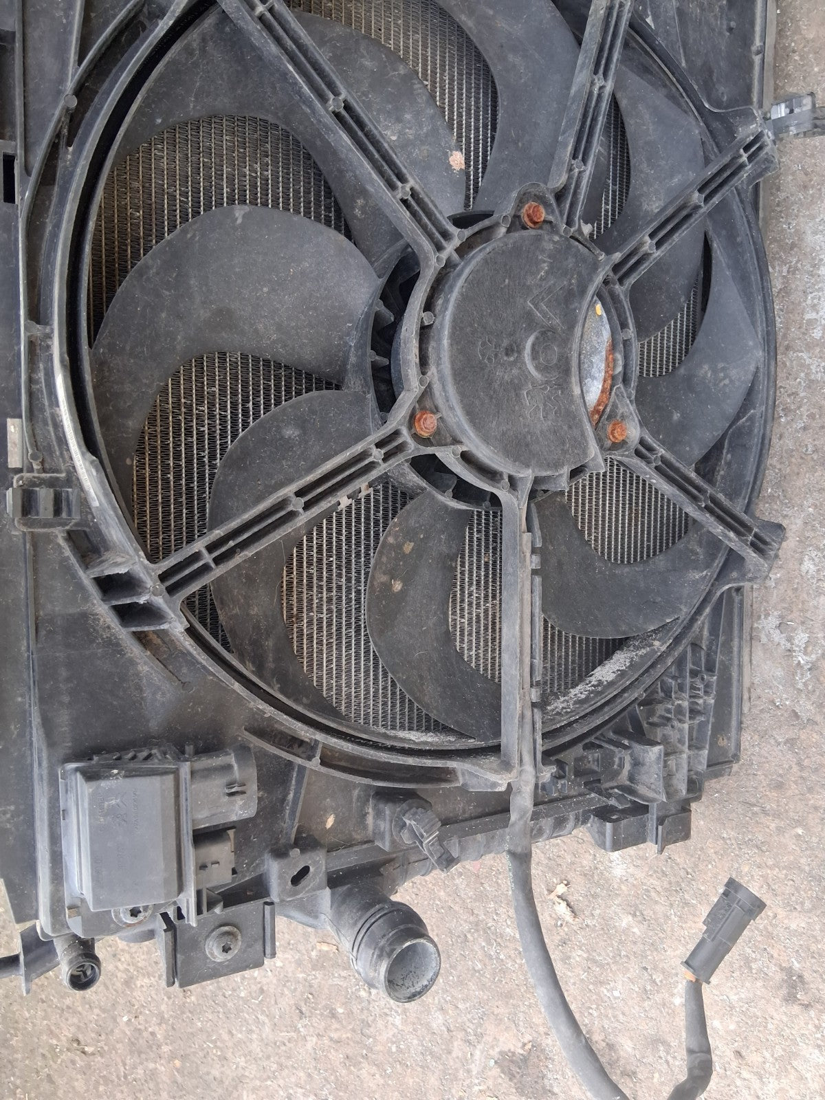 2021 VAUXHALL VIVARO MK3 1.5 DIESEL RADIATOR RAD PACK 9675747980