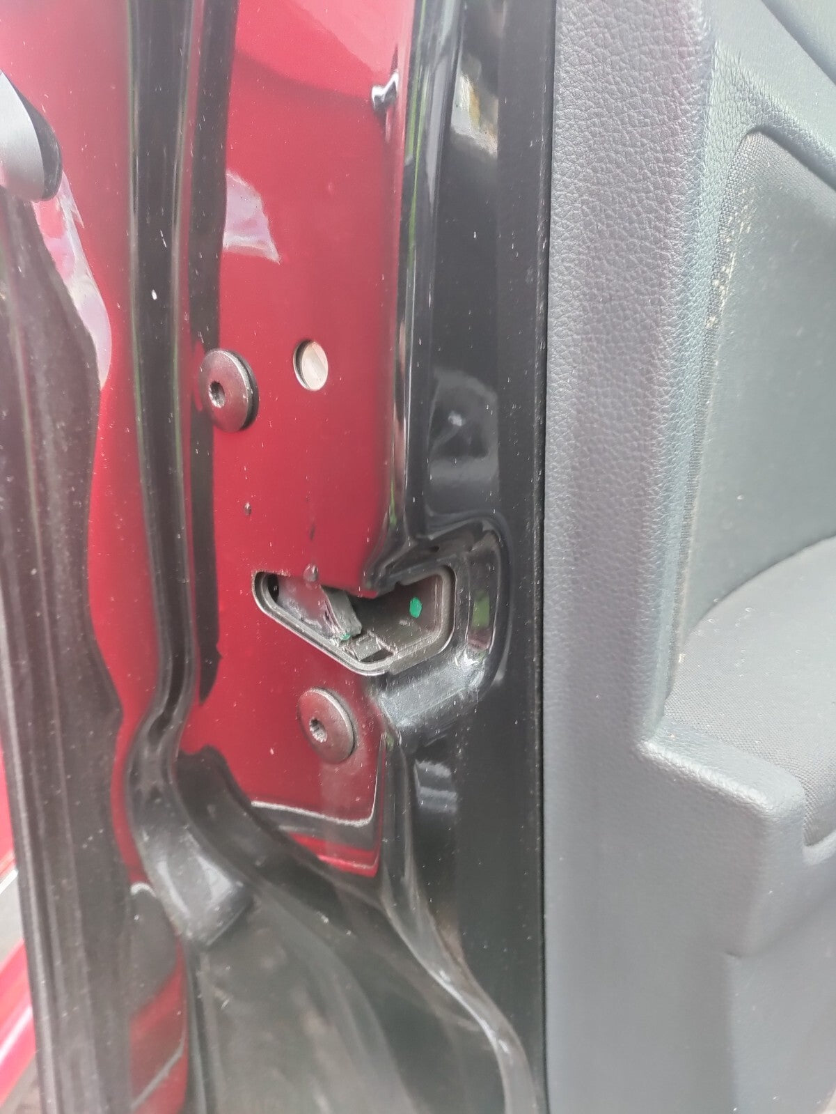 2017 VW VOLKSWAGEN GOLF MK7 NSF PASSENGER SIDE FRONT DOOR LOCK MECHANISM