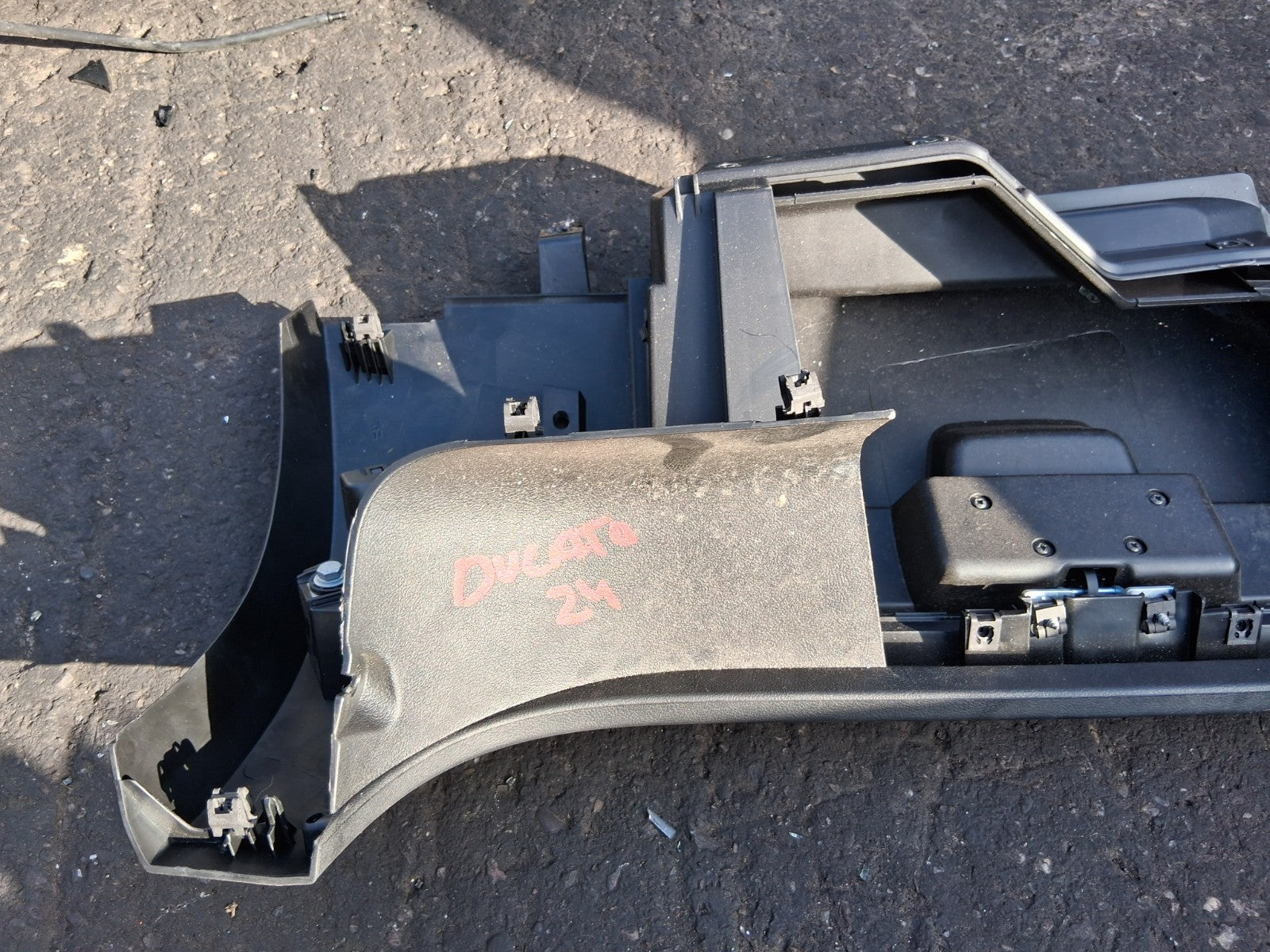 2024 FIAT DUCATO MK3 FACELIFT DASHBOARD GLOVE BOX STORAGE COMPARTMENT 1319430070