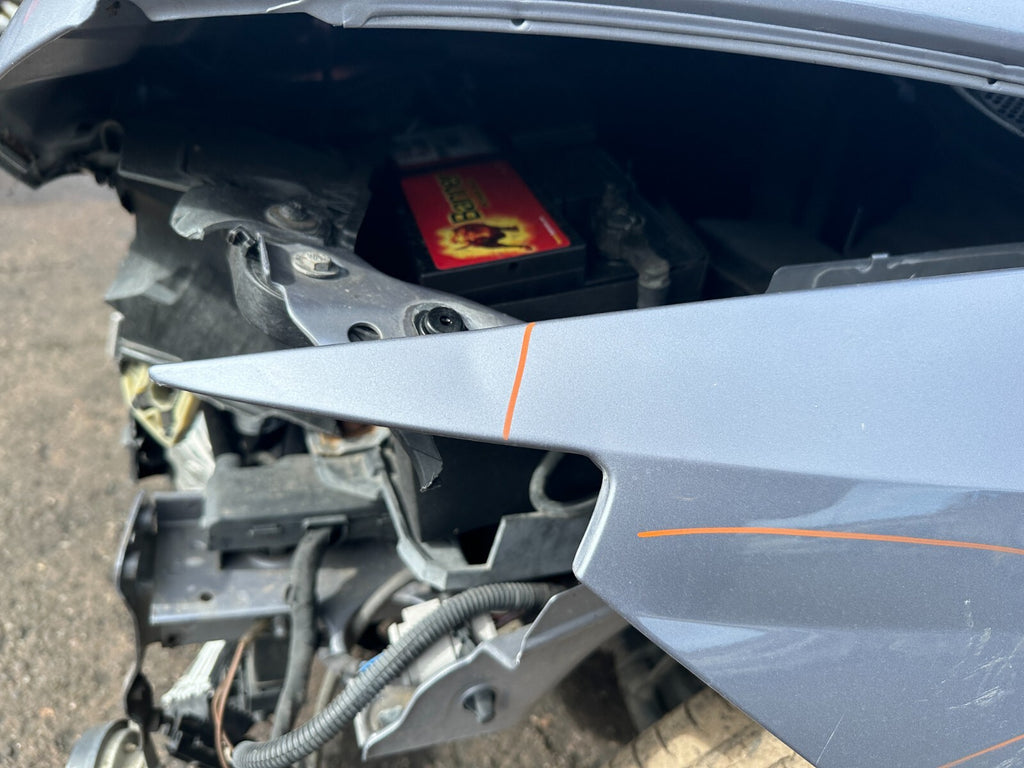 2016 SEAT IBIZA MK4 6J NS PASSENGER SIDE WING PANEL LY7H AKOYA SILVER DENTS