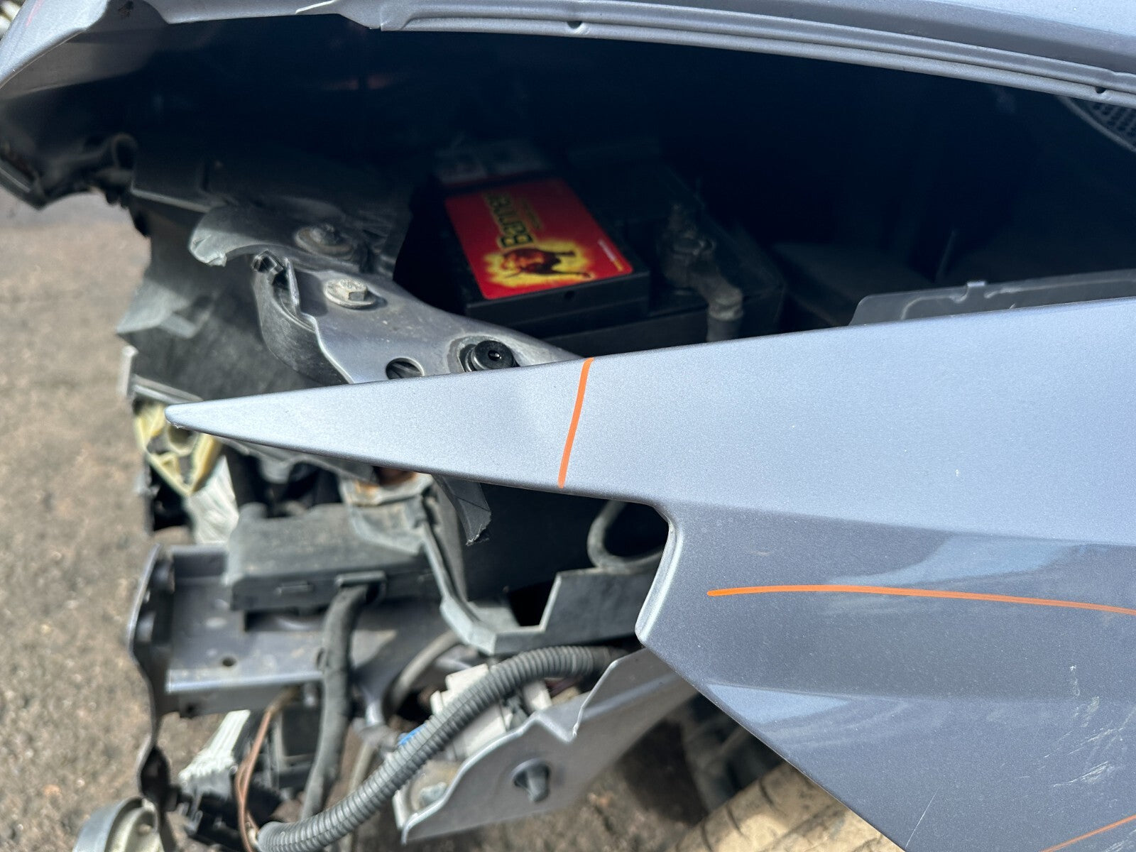 2016 SEAT IBIZA MK4 6J NS PASSENGER SIDE WING PANEL LY7H AKOYA SILVER DENTS