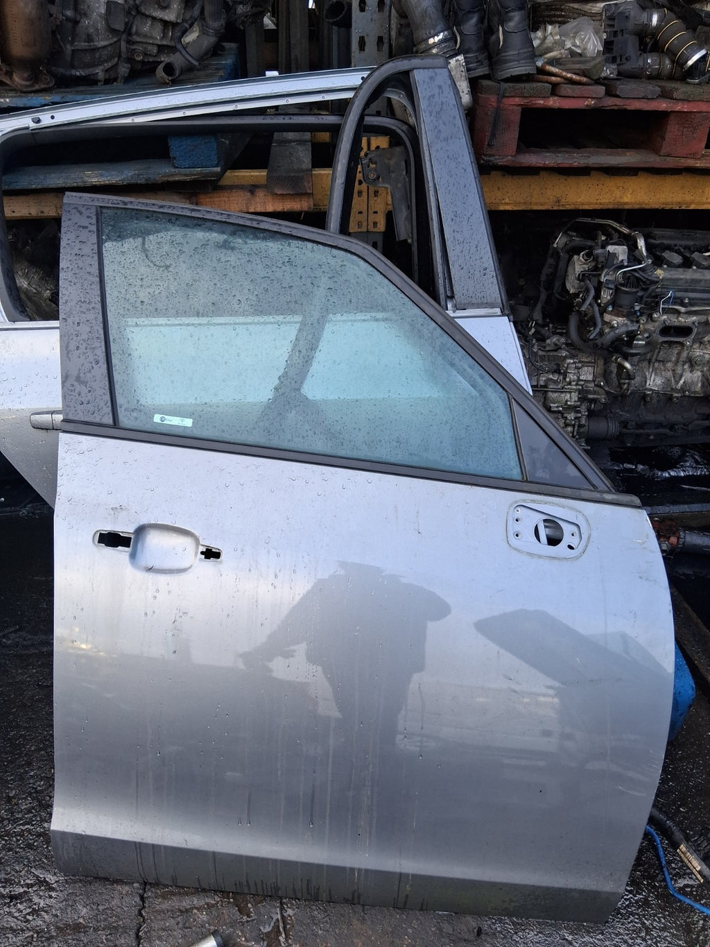 2017 VAUXHALL ZAFIRA C TOURER OSF DRIVER SIDE FRONT RIGHT BARE DOOR GREY