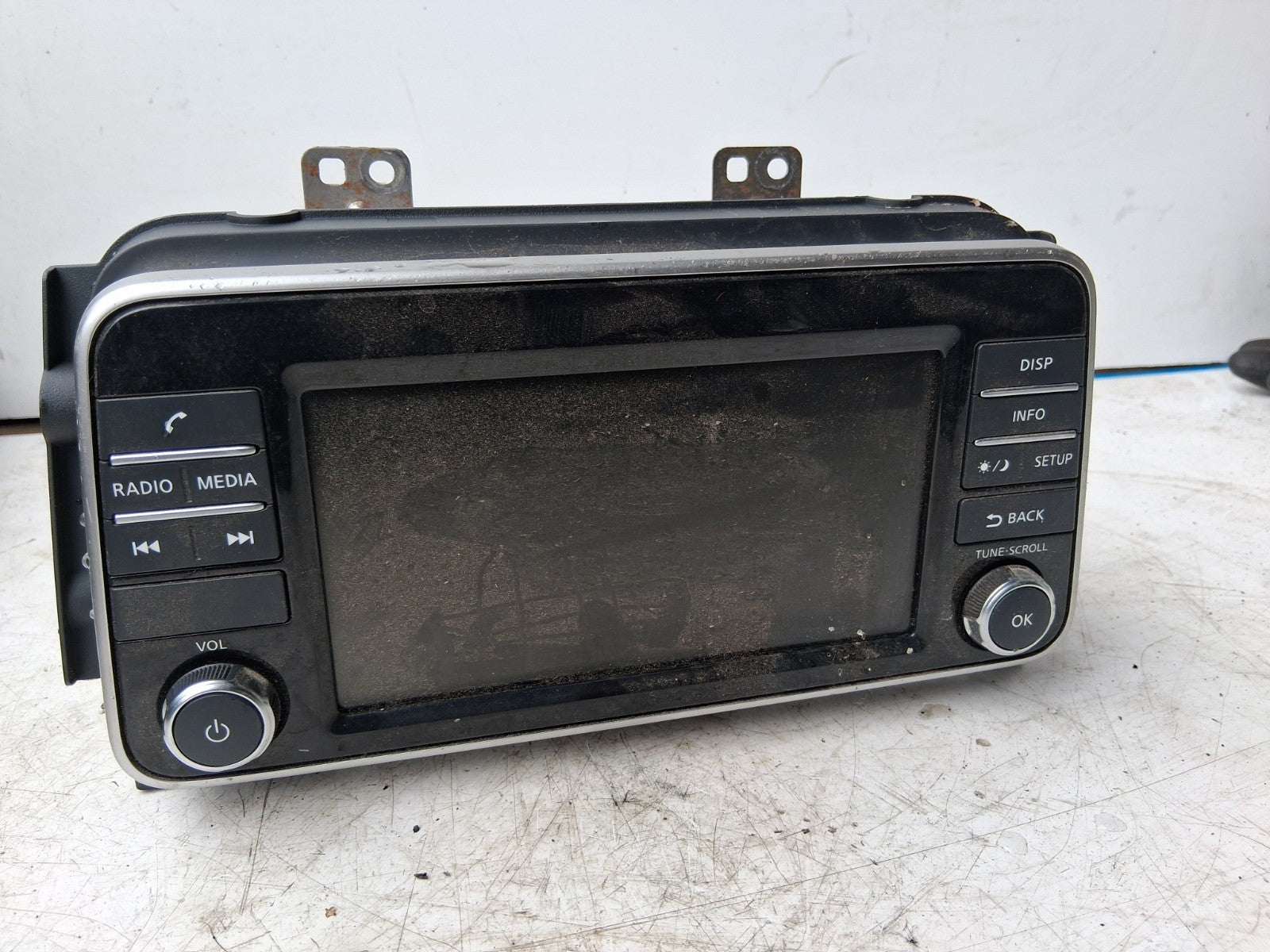 2017 NISSAN MICRA K14 RADIO SAT NAV SCREEN HEAD UNIT 7503750801
