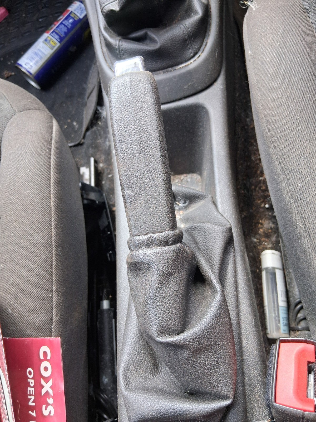 2017 VAUXHALL CORSA E 3 DOOR MANUAL HANDBRAKE PARKING BRAKE LEVER MECHANISM