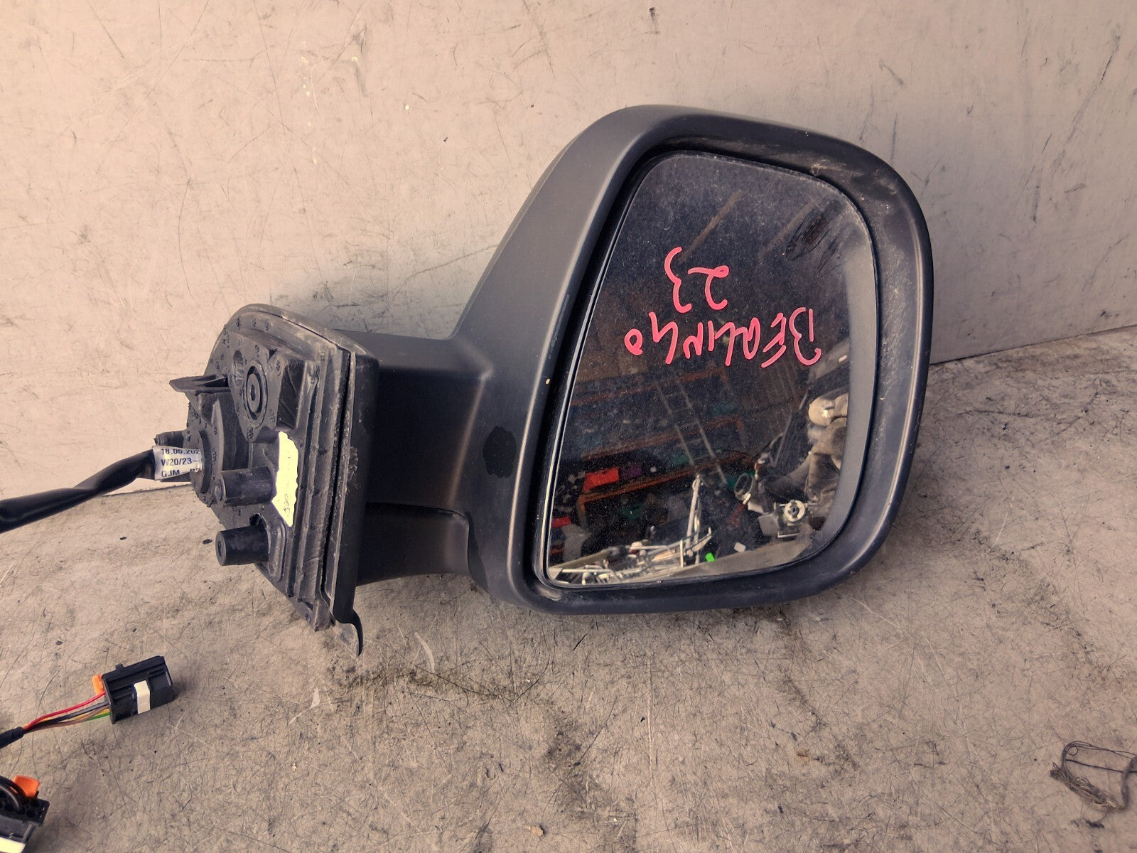 2023 CITROEN BERLINGO MK3 OS DRIVER SIDE RIGHT ELECTRIC WING MIRROR 98526836XT