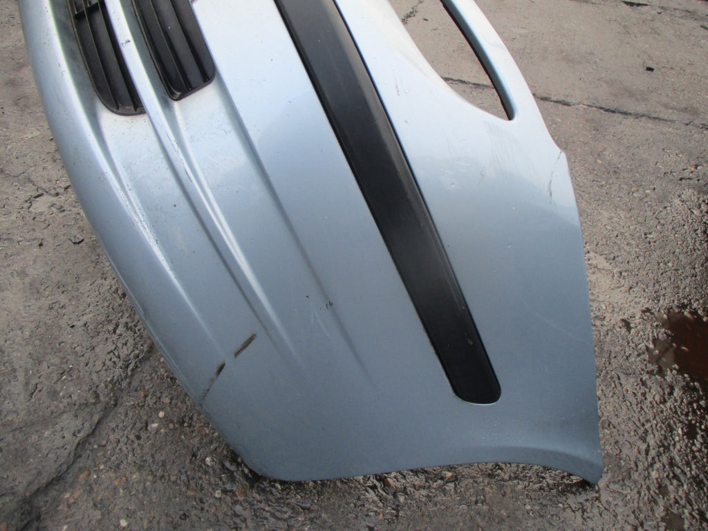 FIAT ULYSSE MPV 2004 COMPLETE FRONT PLASTIC BUMPER GRILL GRILLS TRIM BLUE DEFECT