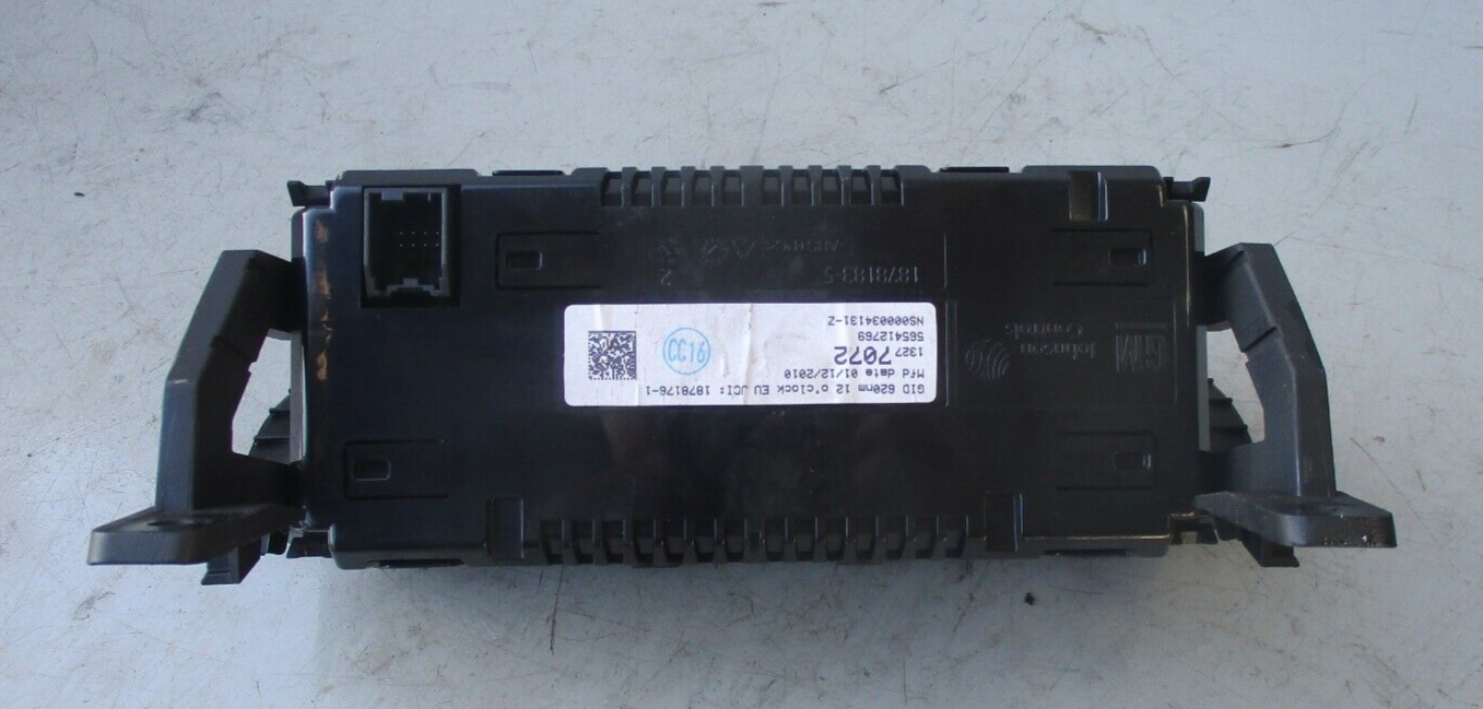 VAUXHALL MERIVA B 2013 MULTIFUNCTION DISPLAY SCREEN 13336652