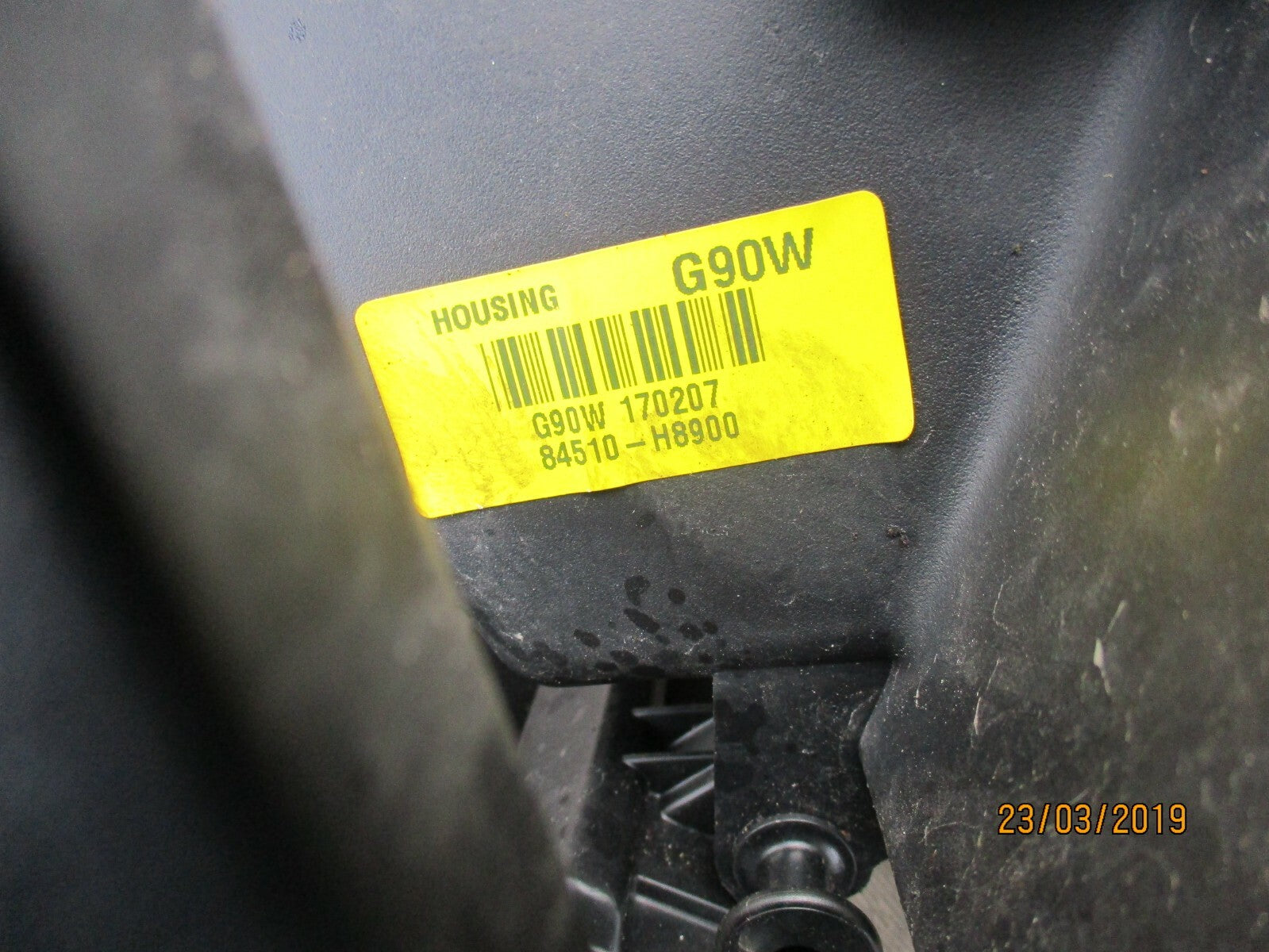 KIA RIO YB (MK4) GLOVE BOX COMPARTMENT & CLIMATE CONTROLS 84760H8900 84510H8900