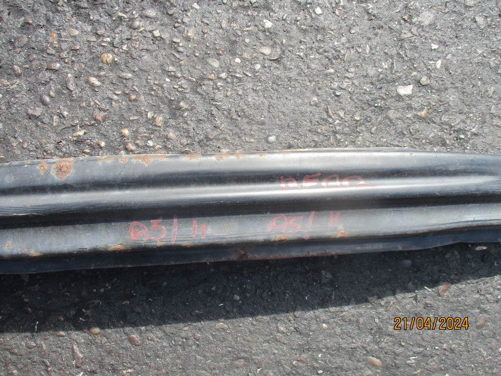 AUDI A5 8T 2011 COUPE REAR BUMPER SUPPORT REINFORCEMENT CRASH BAR