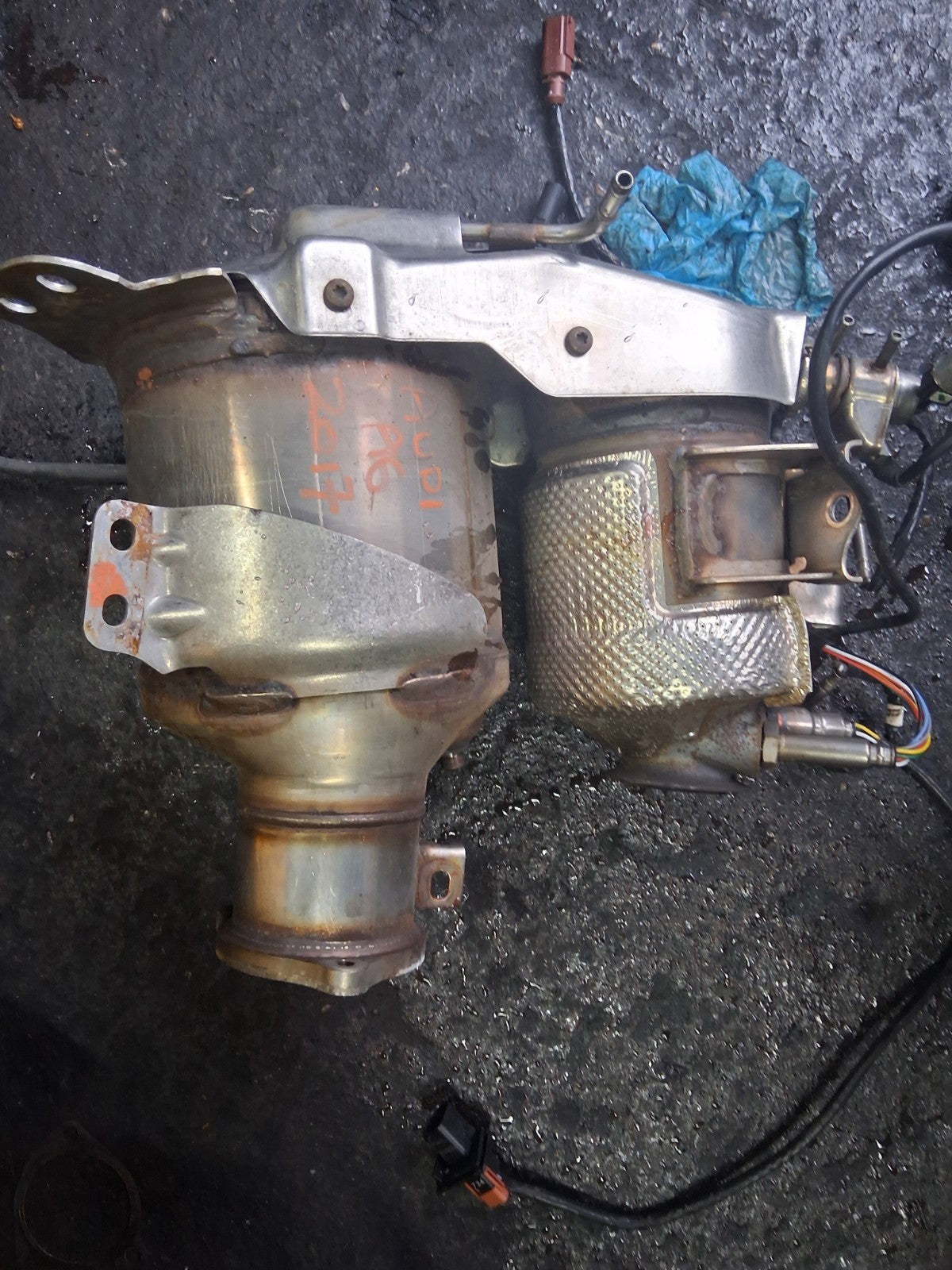 2017 AUDI A6 C7 2.0 DIESEL DPF CATALYTIC CONVERTER 04L131765BP