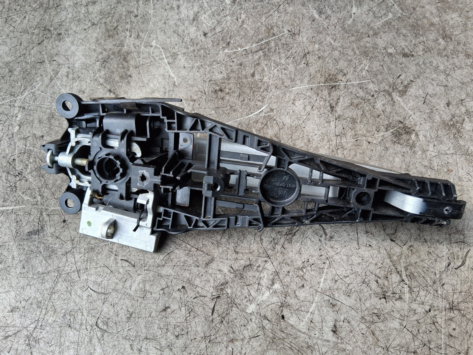 2016 VAUXHALL ZAFIRA C MK3 OSR DRIVER SIDE REAR RIGHT EXTERIOR DOOR HANDLE