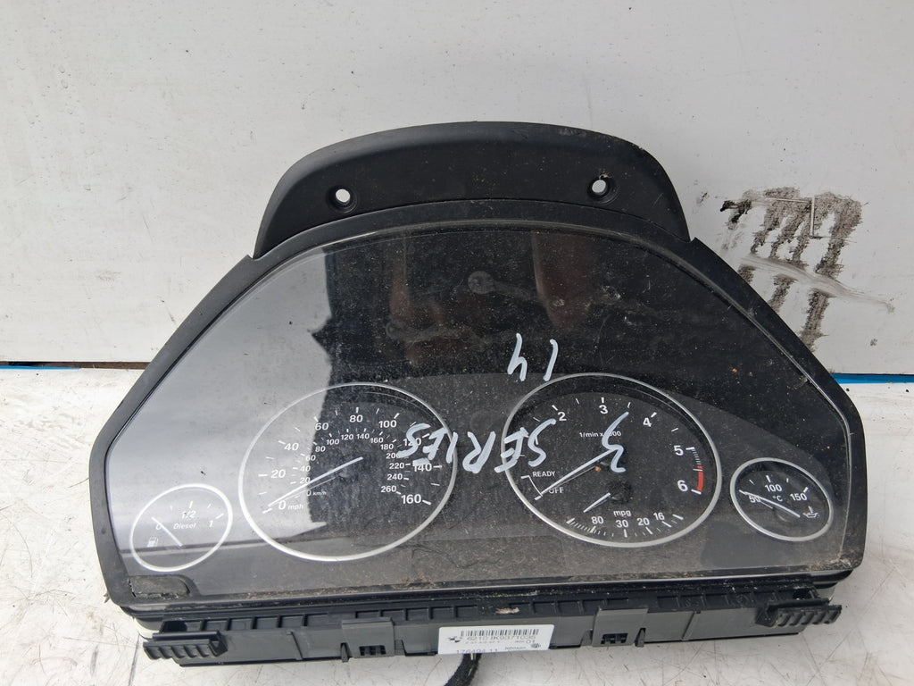 2014 BMW 3 SERIES F31 2.0 DIESEL MAN SPEEDO INSTRUMENT CLUSTER 9371035 9232893