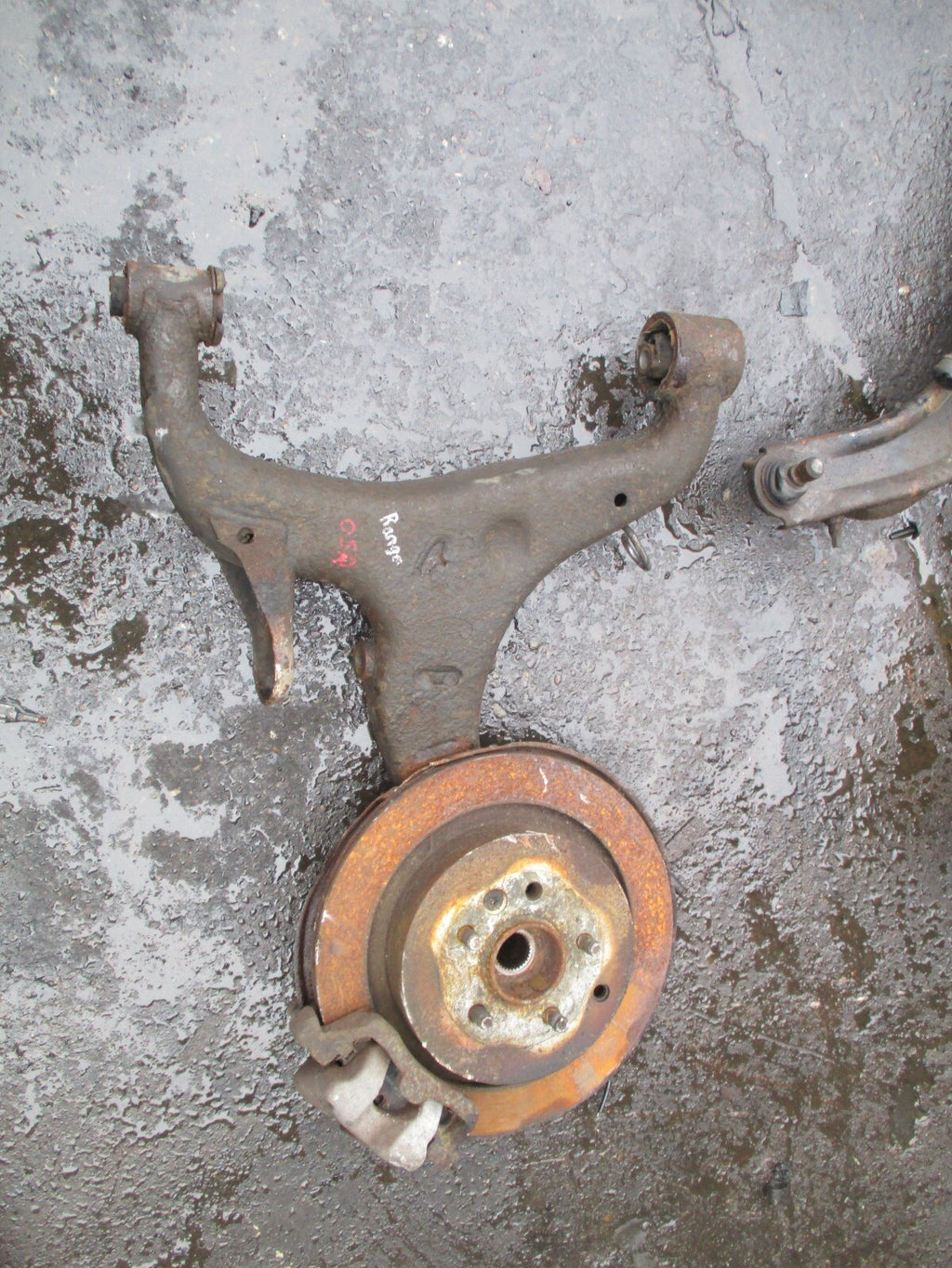2003 RANGE ROVER L322 VOGUE 3.0 DIESEL OSR DRIVER SIDE REAR HUB & WISH BONE