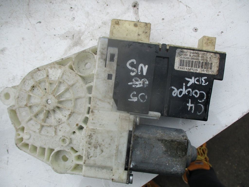 CITROEN C4 MK1 PASSENGER NEAR SIDE WINDOW MOTOR 996386-103