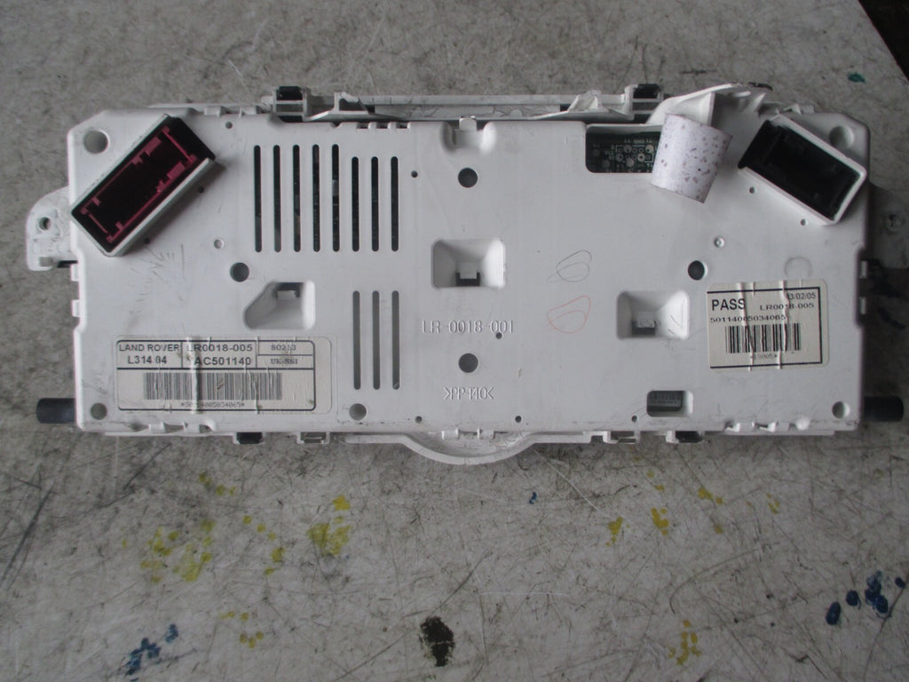 2005 LAND ROVER FREELANDER TD4 SPEED SPEEDOMETER INSTRUMENT CLUSTER YAC501140