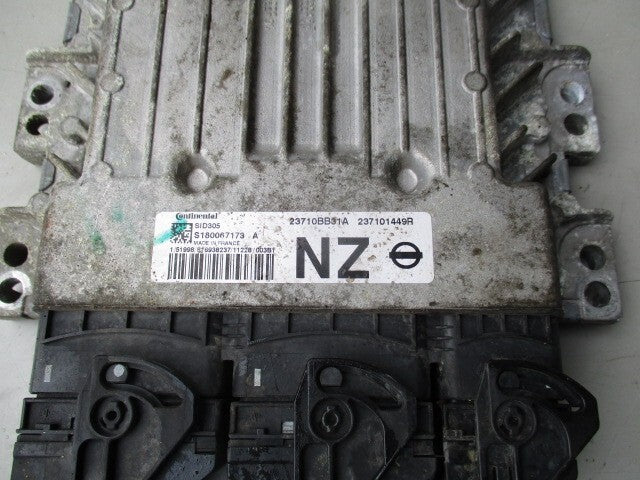 NISSAN QASHQAI J10 2010 1.5 DIESEL ECU ENGINE CONTROL MODULE 23710BB31A