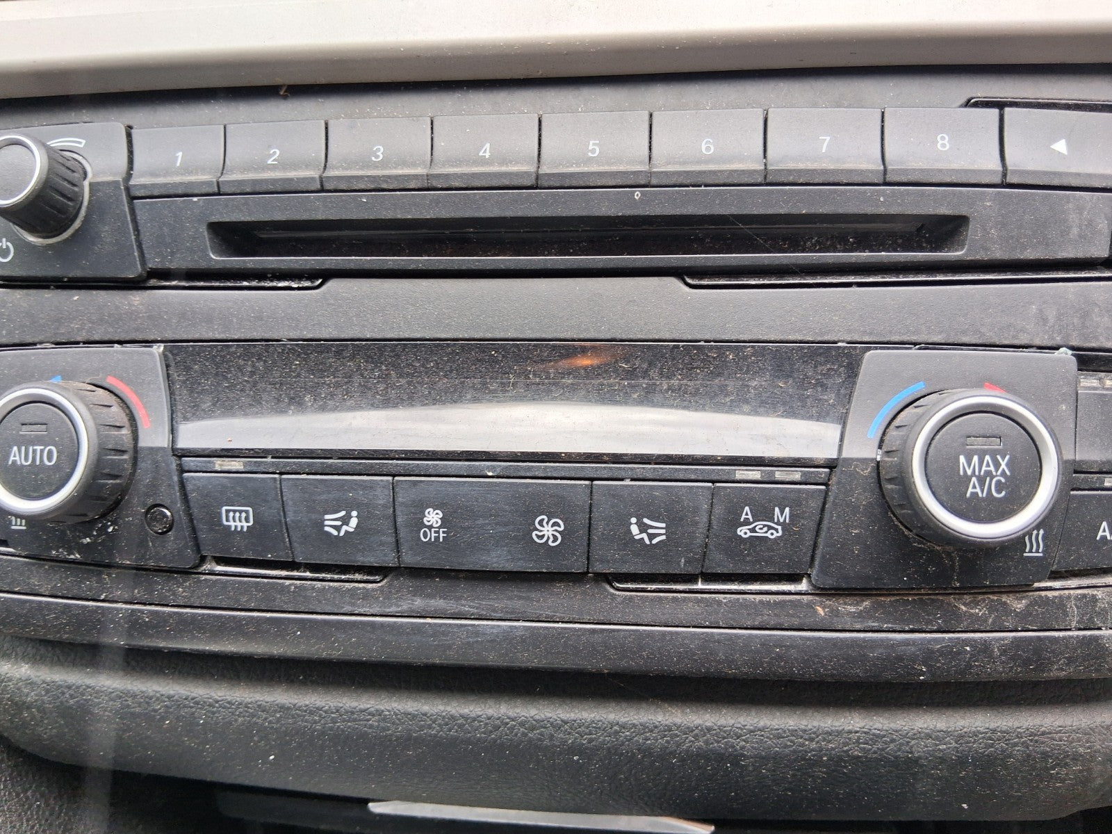 2015 BMW 3 SERIES F30 ESTATE AC HEATER CLIMATE CONTROL SWITCH PANEL