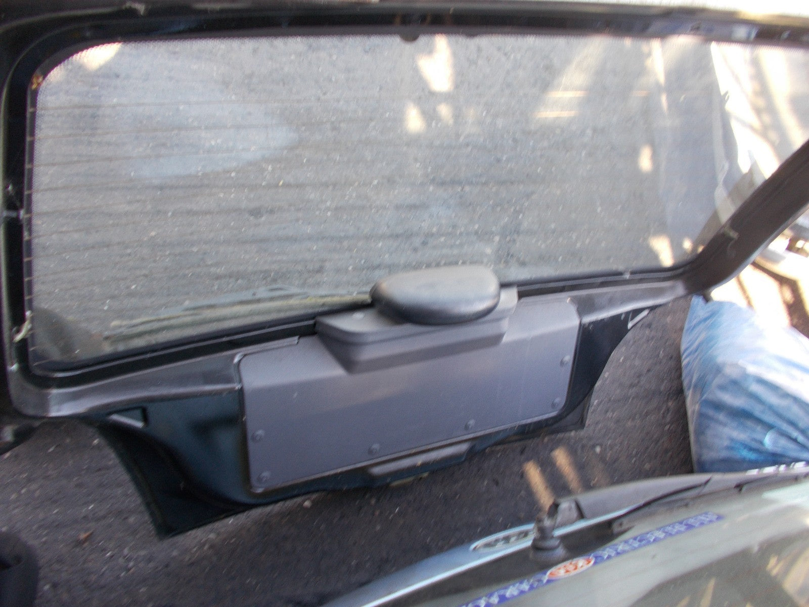 DAEWOO MATIZ MK1 FACELIFT REAR TAILGATE BOOTLID HATCHBACK BLACK