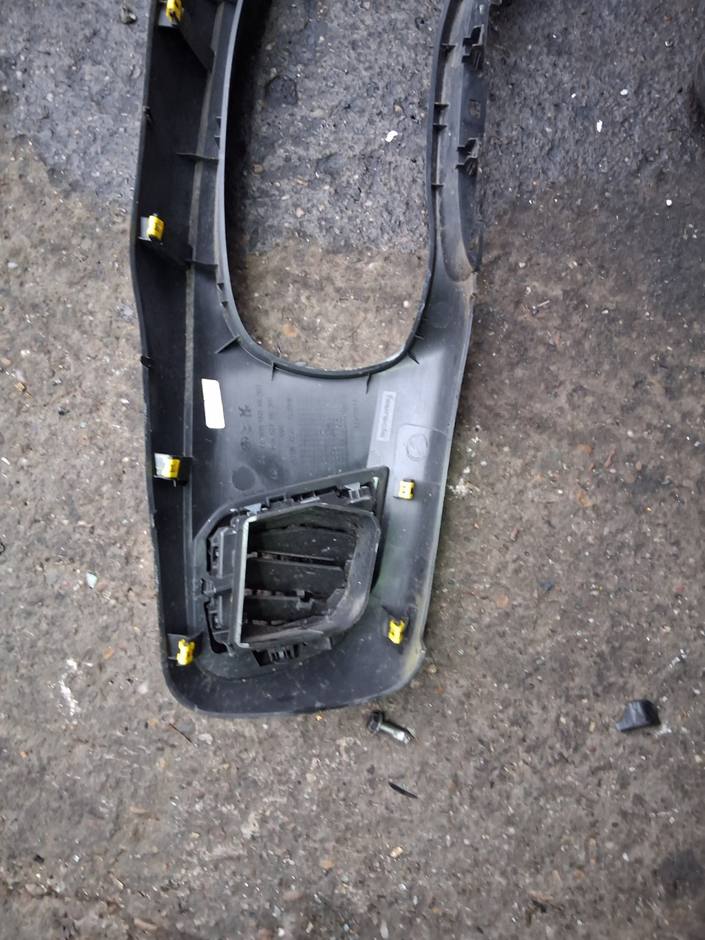 2021 VAUXHALL VIVARO MK3 FRONT DASHBOARD SURROUND TRIM PANEL 9809503677