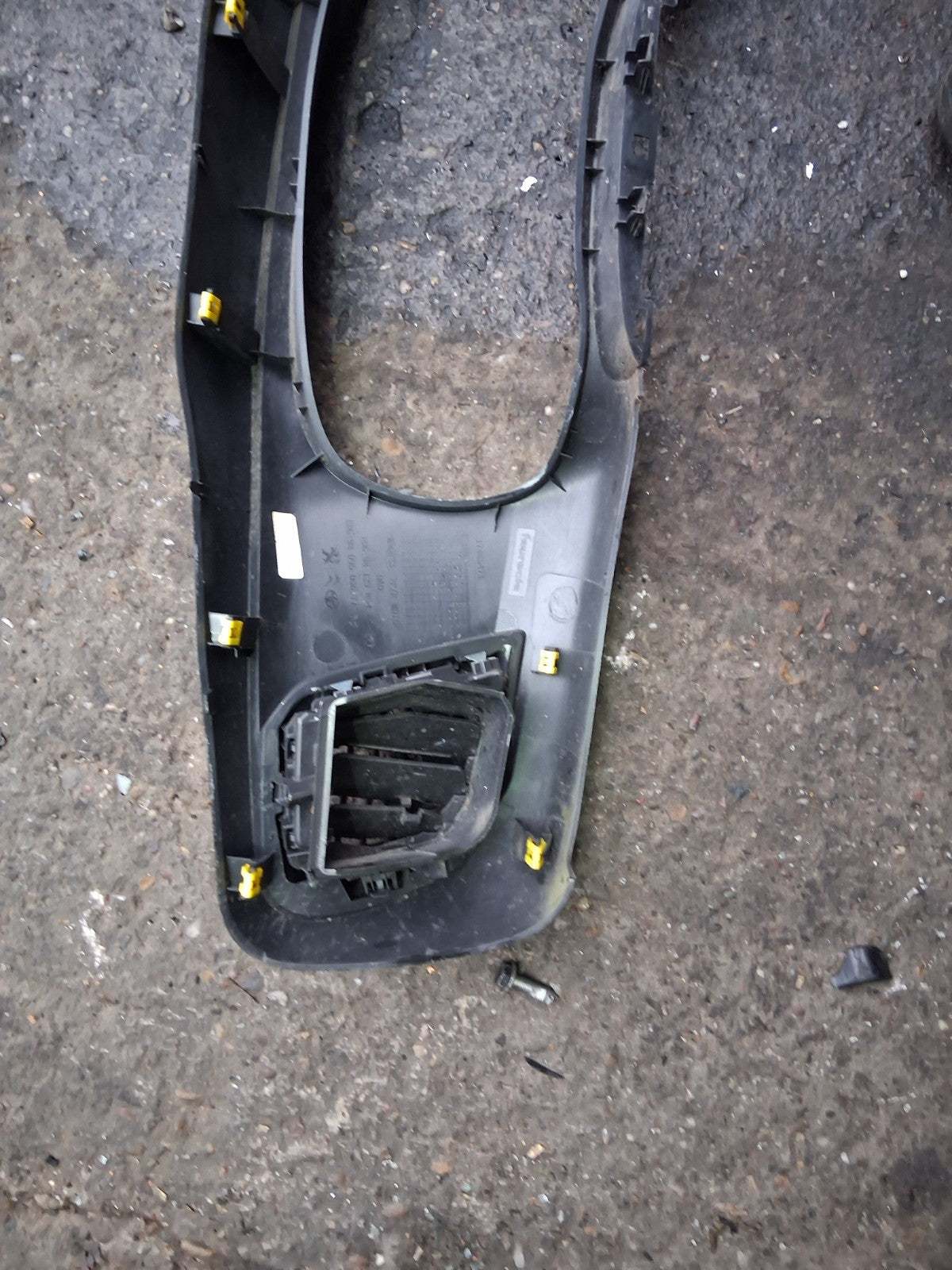 2021 VAUXHALL VIVARO MK3 FRONT DASHBOARD SURROUND TRIM PANEL 9809503677