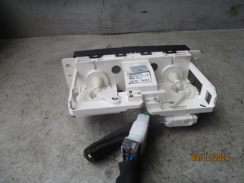 2009 PROTON SAVVY AC HEATER CONTROL CLIMATE PANEL PW865569
