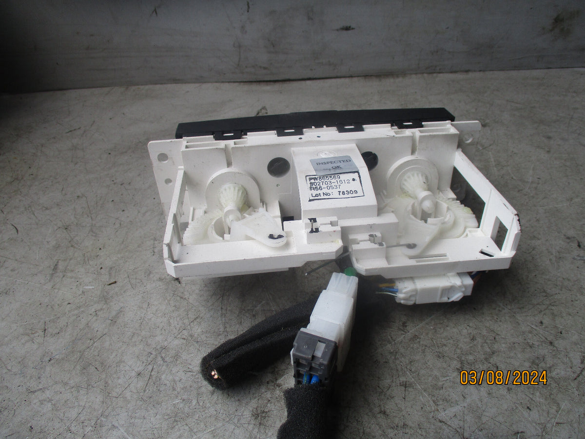 2009 PROTON SAVVY AC HEATER CONTROL CLIMATE PANEL PW865569