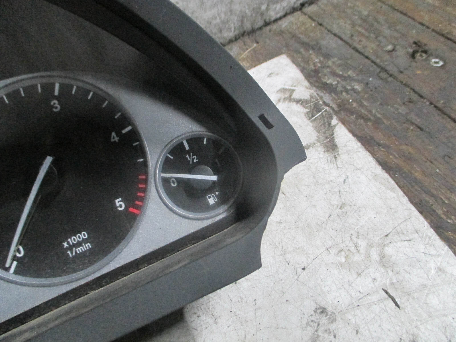 MERCEDES B CLASS W245 2007 MANUAL SPEEDOMETER INSTRUMENT CLUSTER A1695401348