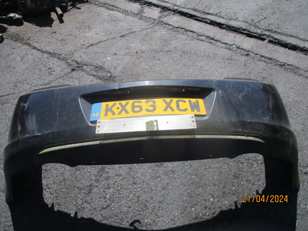 VAUXHALL INSIGNIA MK1 2013 HATCHBACK REAR BUMPER BLACK