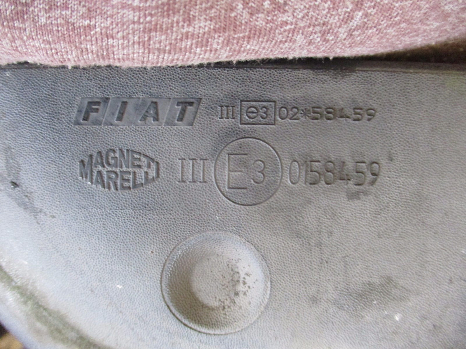 FIAT STILO MULTI  2003 NS PASSENGER SIDE ELECTRIC DOOR WING MIRROR BLACK 0158459