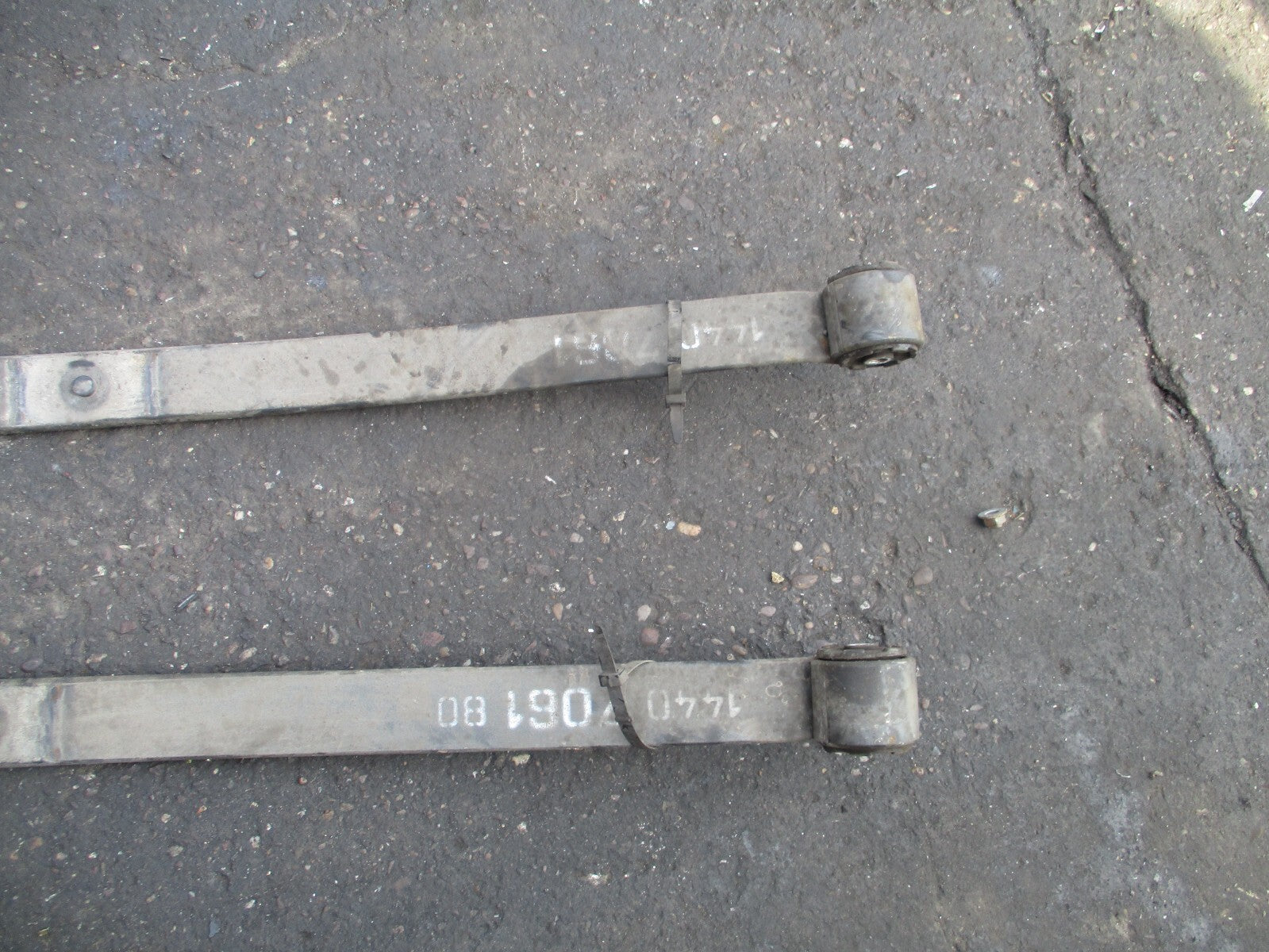 2023 VAUXHALL MOVANO C MK3 BOXER REAR PAIR OF LEAF SPRING 01440706180