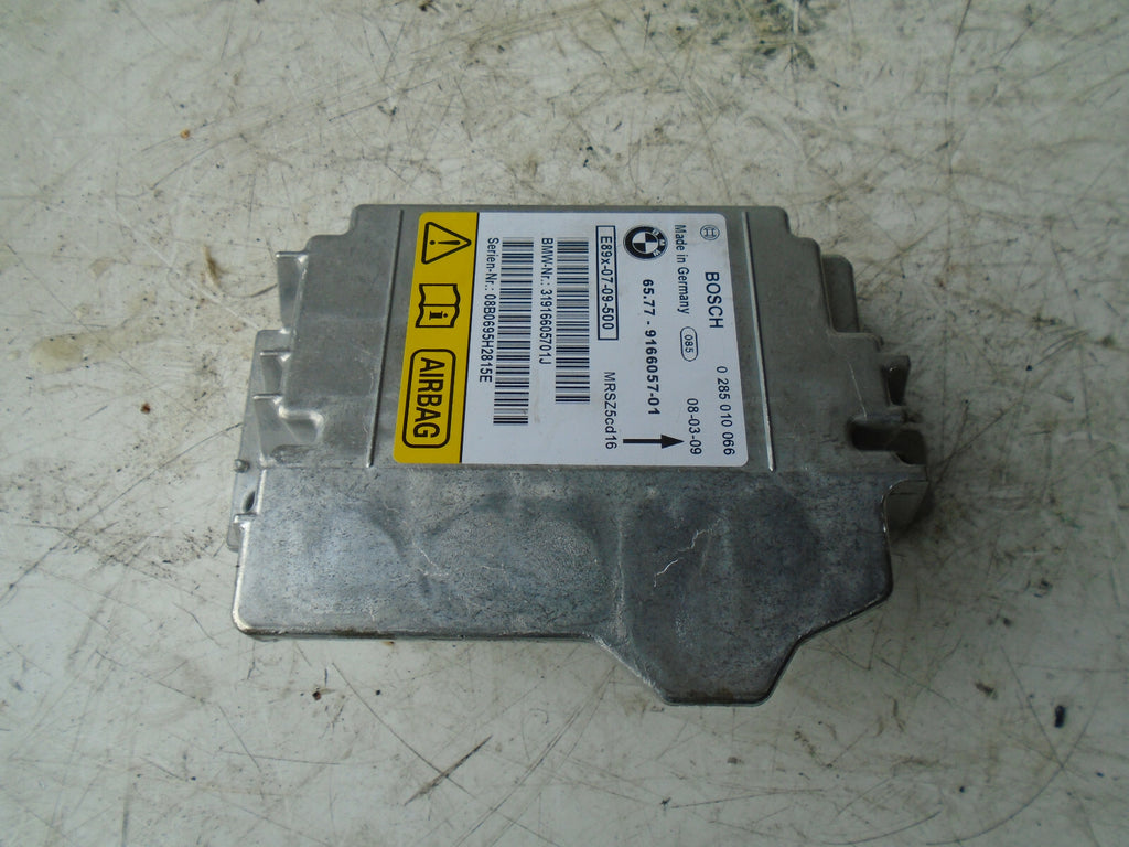 BMW 3 SERIES 2008 E90 SAFETY BAG CONTROL MODULE 9166057