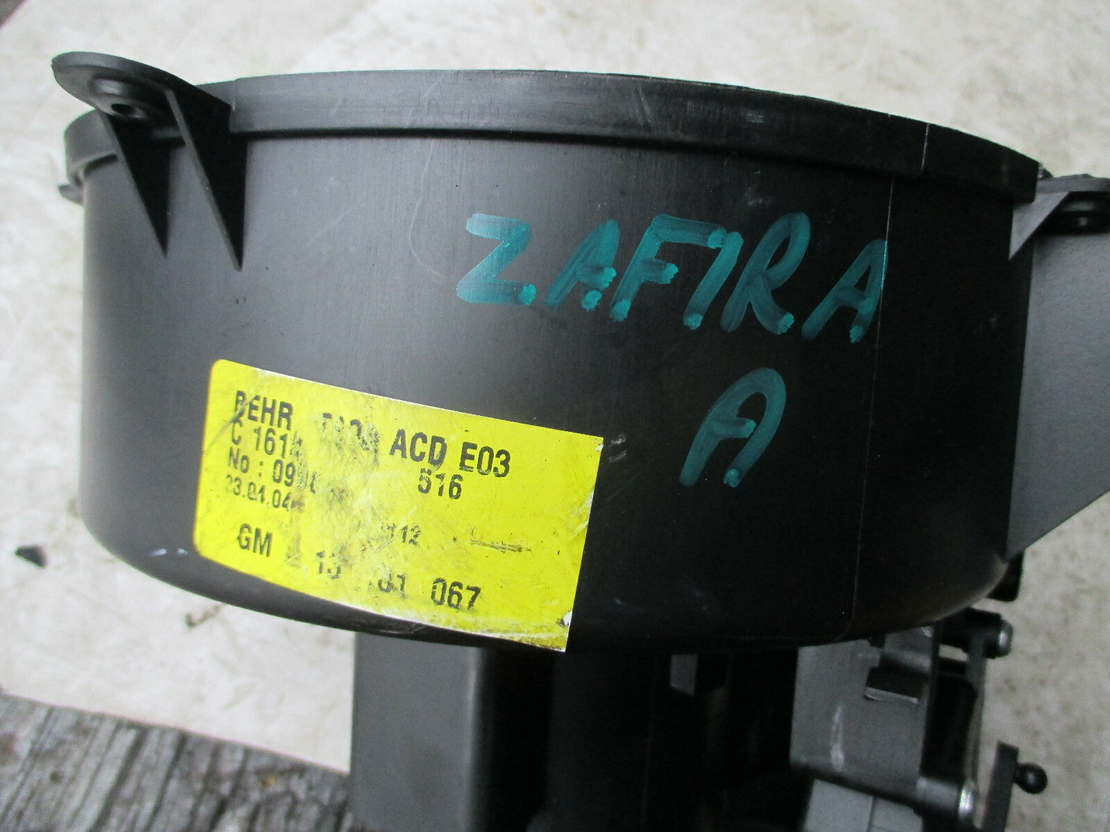 VAUXHALL ZAFIRA A MK1 1999 - 2005 HATER FAN BLOWER MOTOR ASSEMBLY UNIT 9400525