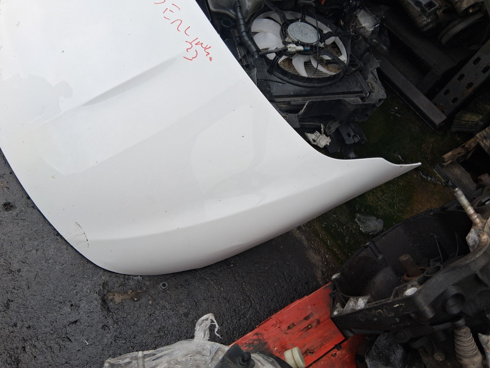2023 CITROEN BERLINGO MK3 K9 FRONT BONNET HOOD WHITE