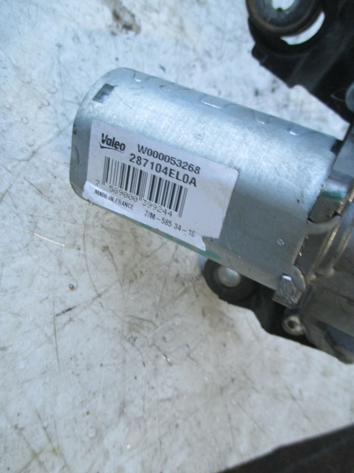 NISSAN QASHQAI J11 2018 REAR BOOT WIPER MOTOR 287104EL0A