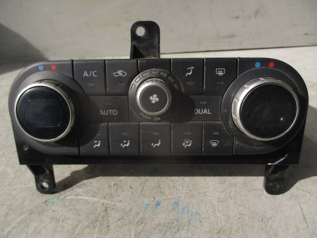 2012 NISSAN QASHQAI J10 HEATER CLIMATE CONTROL SWITCH PANEL 27500BR56D
