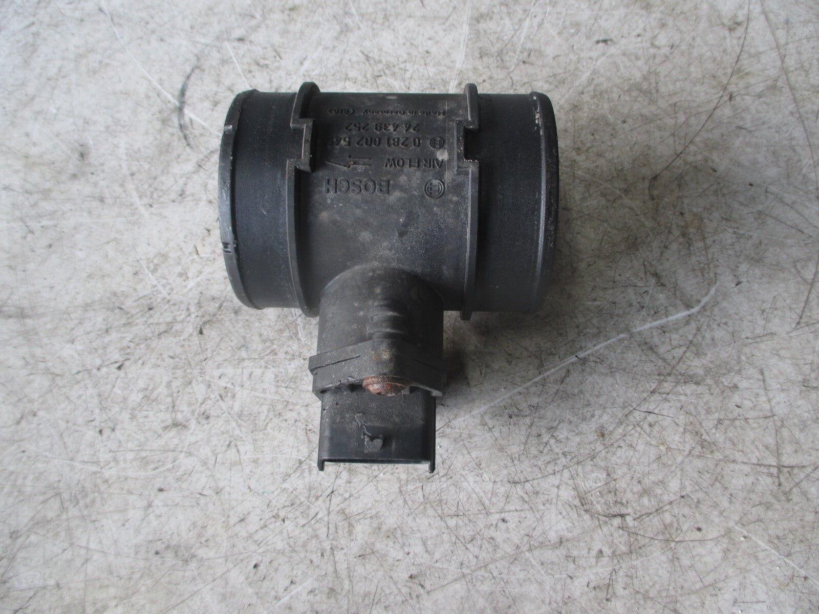 VAUXHALL ASTRA 2005 COMBO 1.3  AIR FLOW METER 0281002549