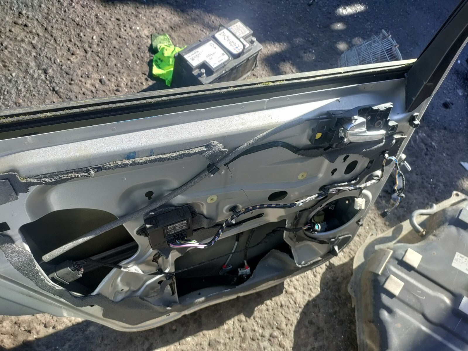 2011 FORD S MAX FACELIFT MK1 NSR PASSENGER SIDE BARE DOOR SILVER