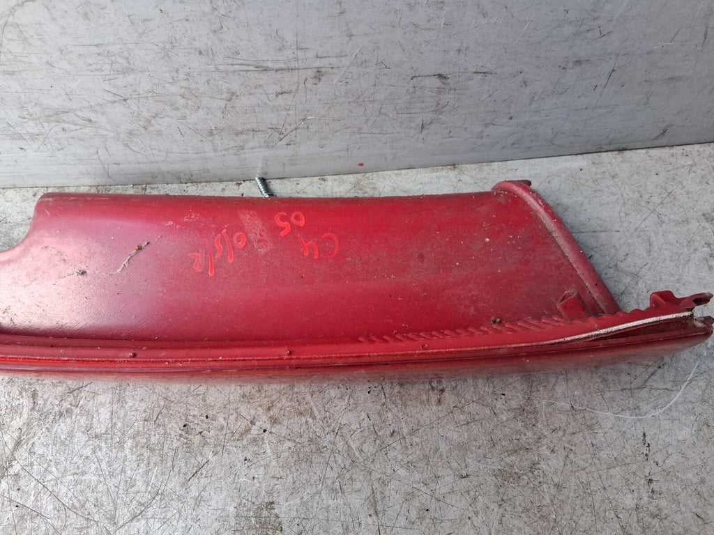 CITROEN C4 LA COUPE 2005 OSR DRIVER SIDE TOP LIGHT REAR REFLECTOR 9655863780