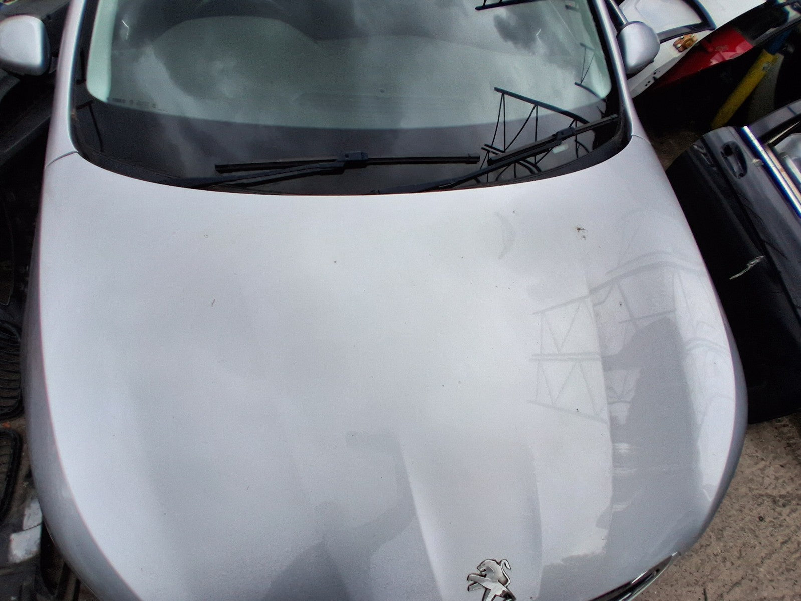 2014 PEUGEOT 308 MK2 BONNET HOOD PANEL GRIS ALUMINIUM EZR