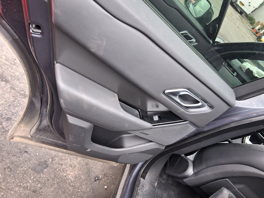 2024 RANGE ROVER VELAR P400e NSR PASSENGER REAR DOOR CARD WITHOUT SWITCH