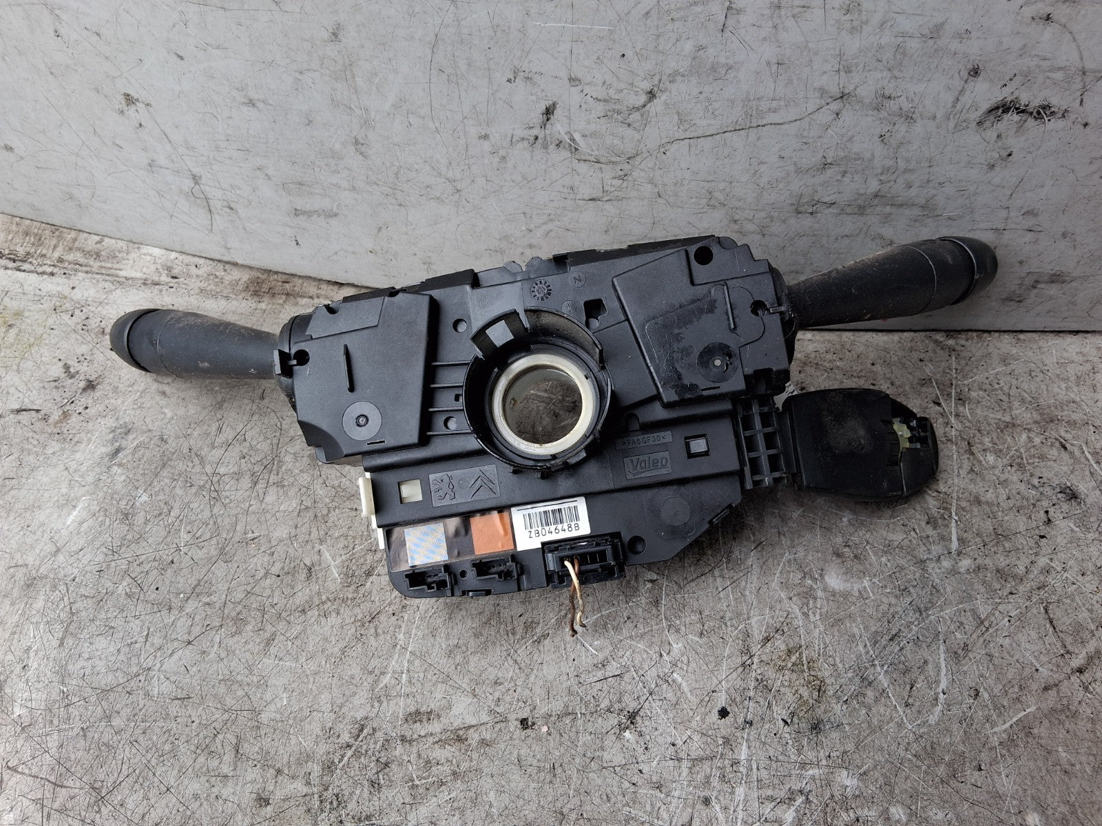 2012 PEUGEOT 208 INDICATOR WIPER COMBINATION SWITCH STALK SQUIB RING 98030390ZD