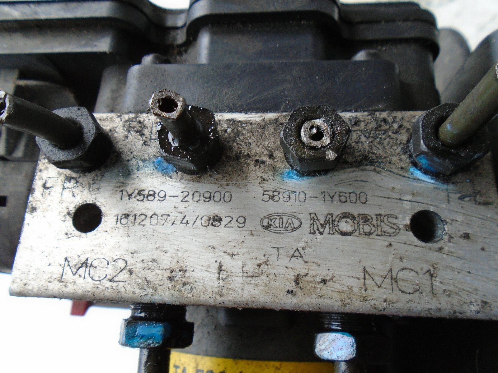 KIA PICANTO 2017 MK2 1.0 PETROL ABS PUMP MODULATOR 589101Y600