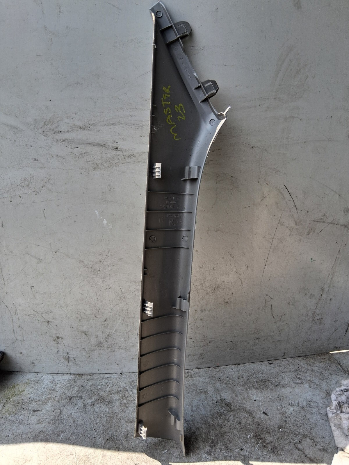 2023 RENAULT MASTER MK3 OS DRIVER SIDE A PILLAR TRIM COVER PANEL 769111833R