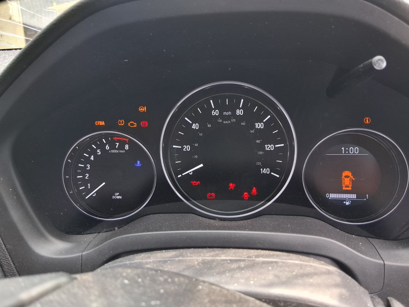 2020 HONDA HR-V FACELIFT 1.5 PETROL DIGITAL SPEEDOMETER INSTRUMENT CLUSTER