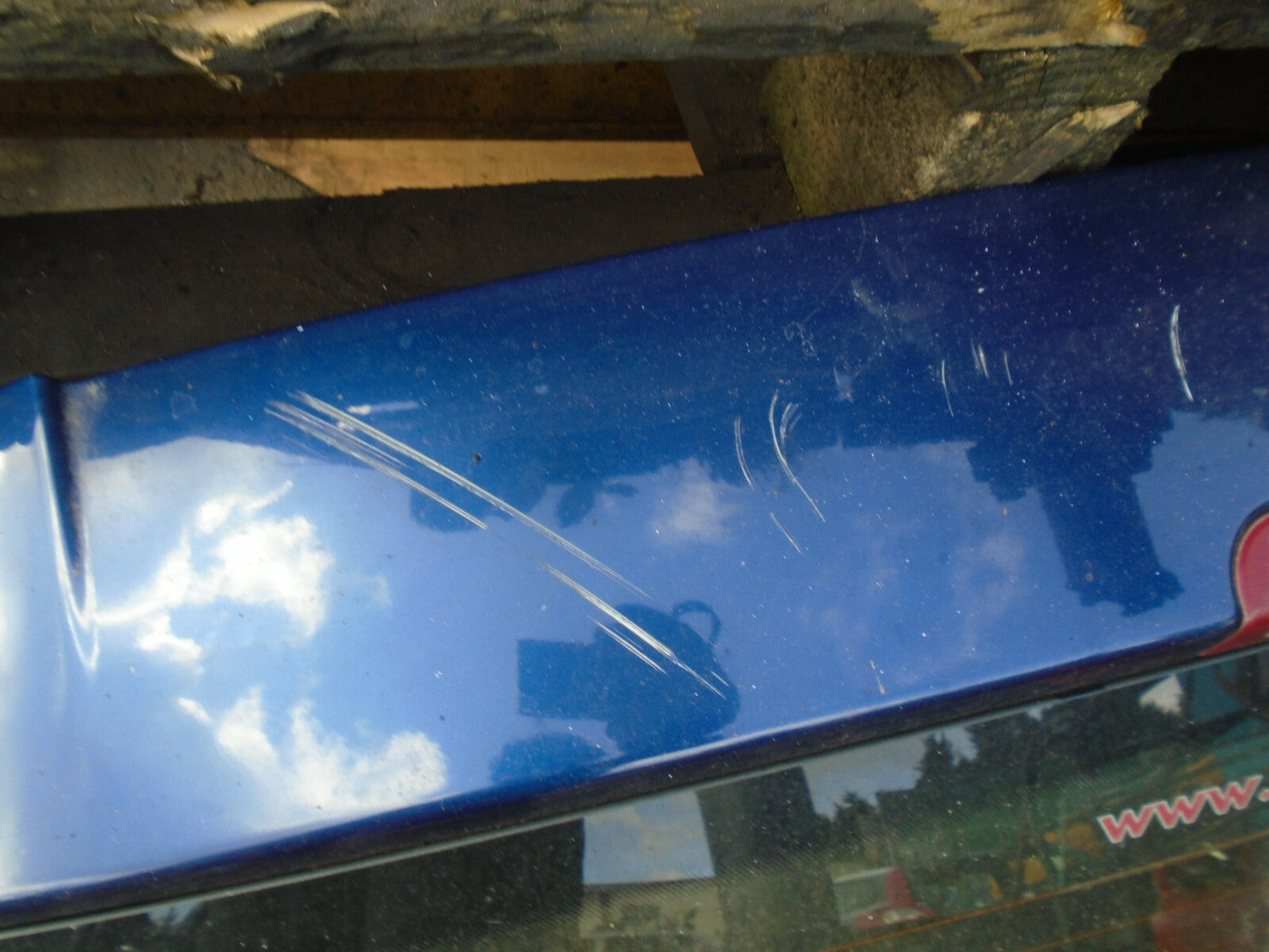 VAUXHALL CORSA D 2008 REAR COMPLETE TAILGATE BLUE