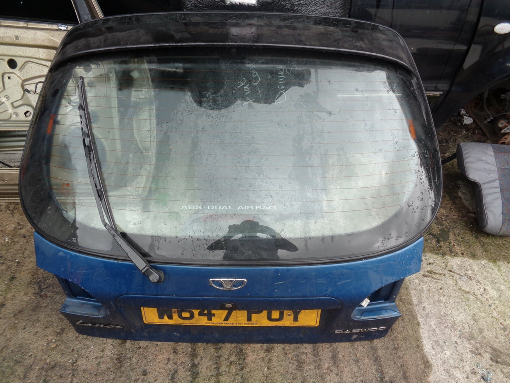 DAEWOO LANOS 1997 REAR TAILGATE BOOT LID