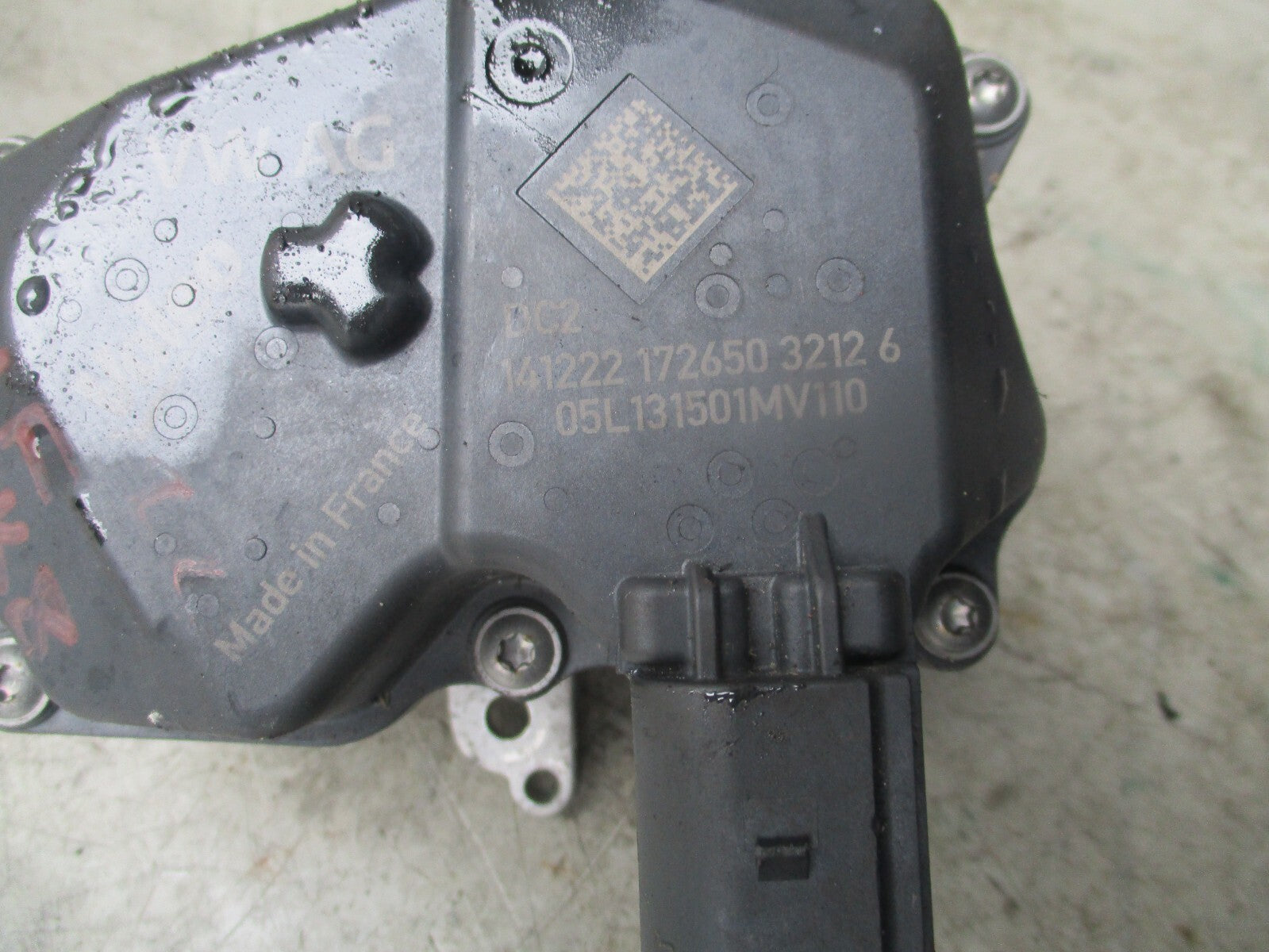 2018 VW VOLKSWAGEN GOLF EGR VALVE 05L131501MV110