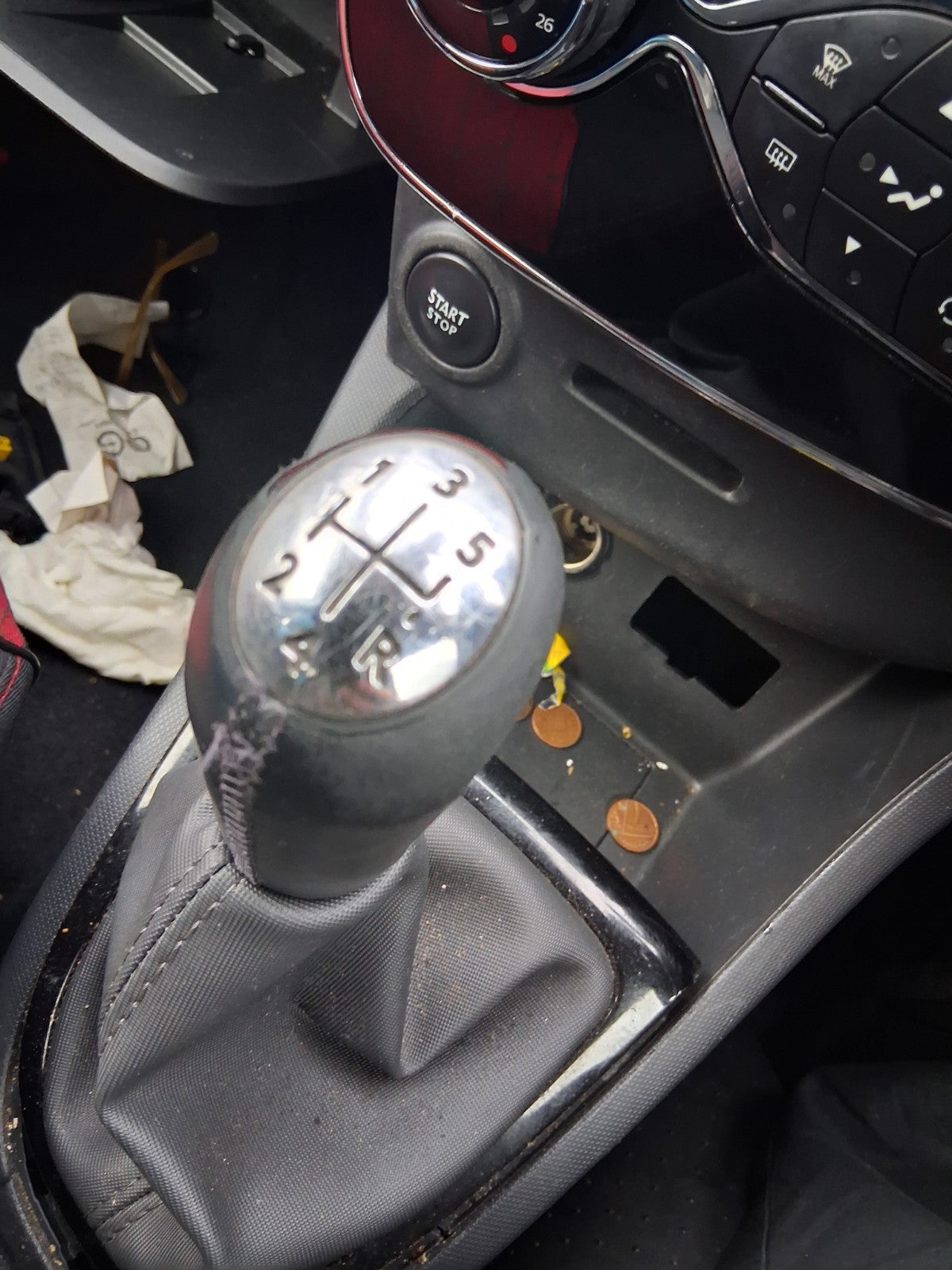 2013 RENAULT CLIO X98 MK4 MANUAL GEAR STICK GEAR SHIFTER GEAR LEVER