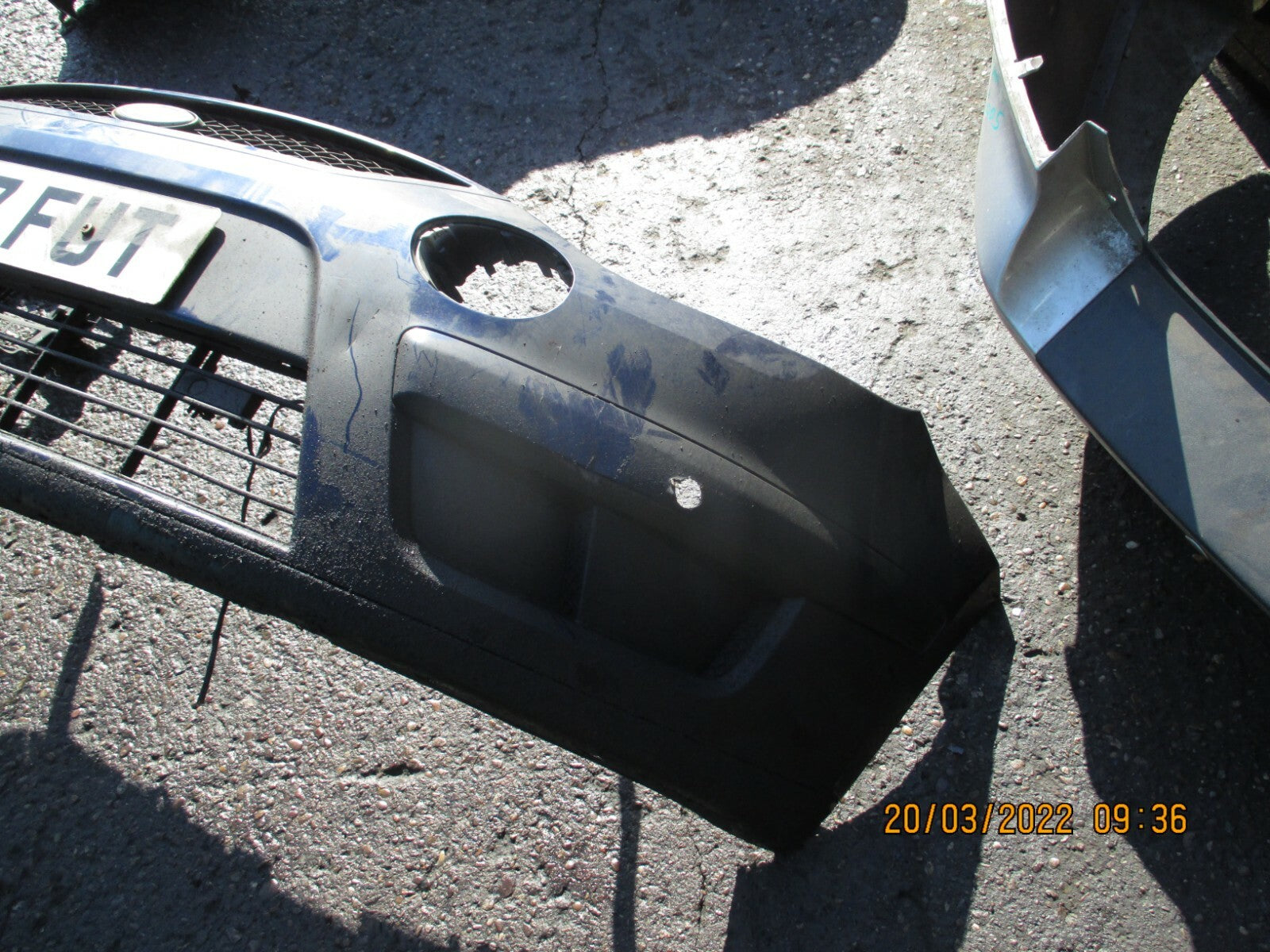 FORD S-MAX 2007 MK1 FRONT COMPLETE BUMPER BLUE