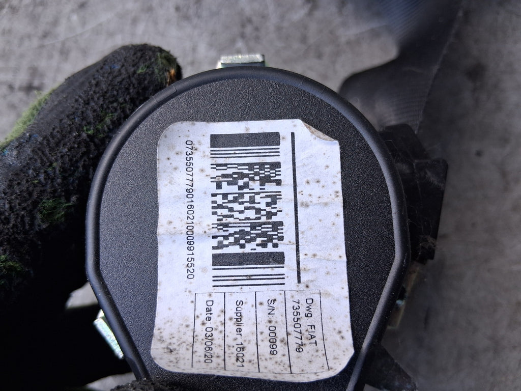 2021 PEUGEOT BOXER MK3 NSF PASSENGER SIDE FRONT LEFT SEAT BELT A892271